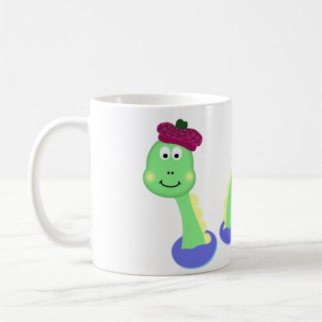 Loch Ness Monster Coffee Mug (Left)