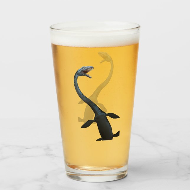 Loch Ness Monster (Creeptid) Glass (Front Filled)