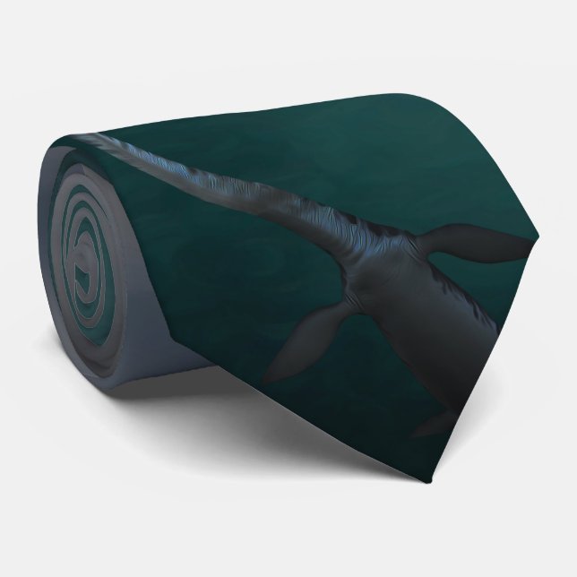 Loch Ness Monster (Creeptid) Tie (Rolled)