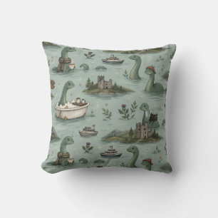 Loch Ness Monster Cushion