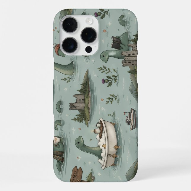 Loch Ness Monster  iPhone Case (Back)