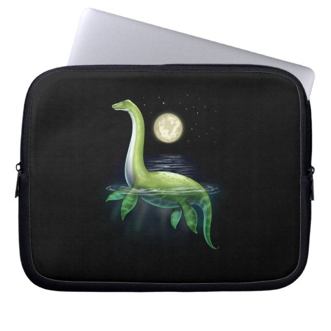 Loch Ness Monster Laptop Sleeve (Front)