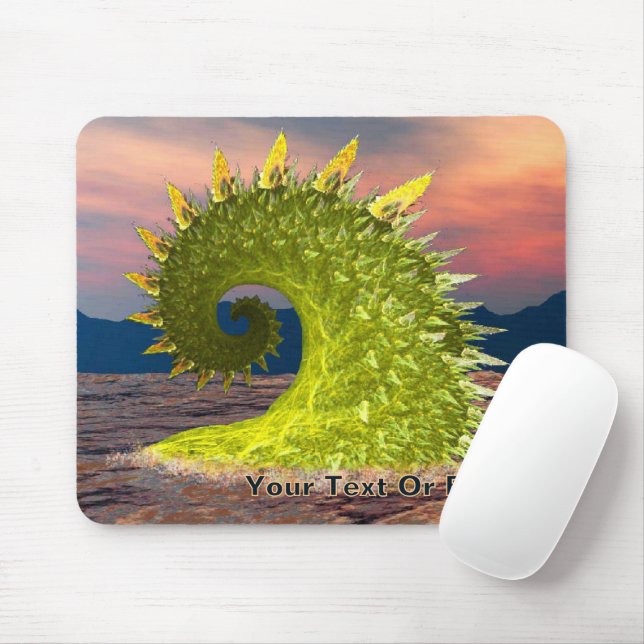 Loch Ness Monster Mouse Pad (With Mouse)