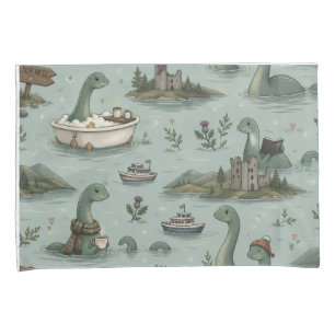 Loch Ness Monster Pillowcase