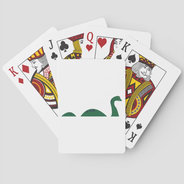 Loch Ness Monster Playing Cards (Back)