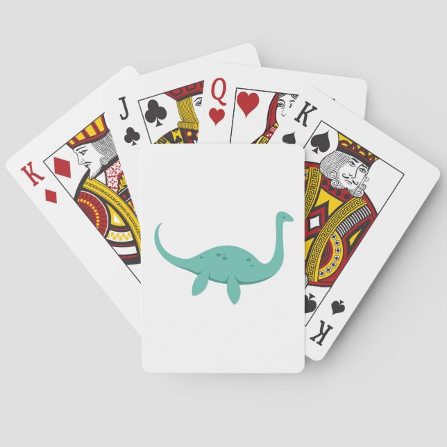 Loch Ness Monster Playing Cards (Back)