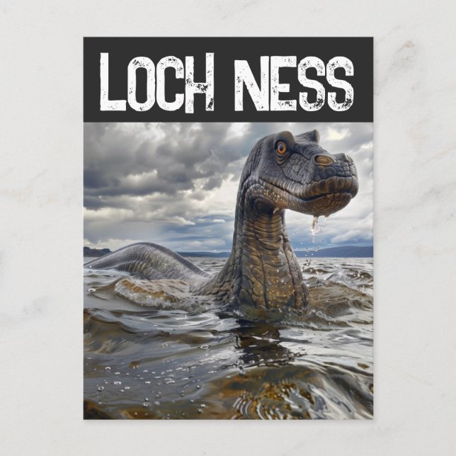 LOCH NESS MONSTER Postcard (Front)