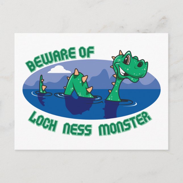 Loch Ness Monster Postcard (Front)