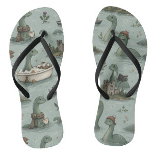 Loch Ness Monster  Thongs