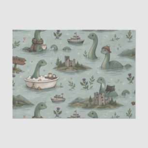 Loch Ness Monster  Tissue Paper
