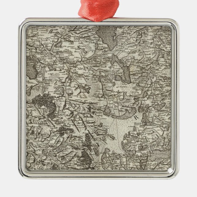 Loches Metal Tree Decoration (Front)
