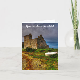 Lochranza Castle, Isle of Arran Greeting card