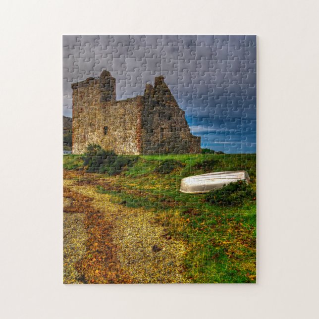 Lochranza Castle, Isle of Arran Jigsaw puzzle (Vertical)