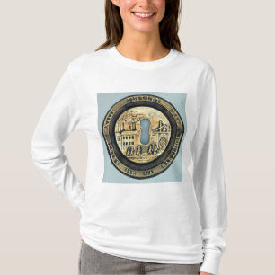 Lock depicting the Siege of the Bastille T-Shirt