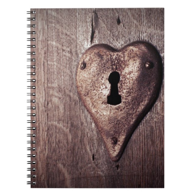 Lock Heart Notebook (Front)