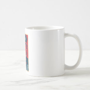 LOCK HIM UP Anti-Trump Hope Poster Coffee Mug