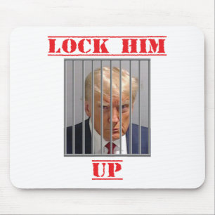 Lock Him Up Mouse Pad