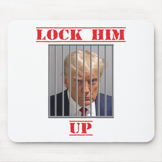 Lock Him Up Mouse Pad (Front)