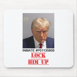 Lock Him Up Mouse Pad