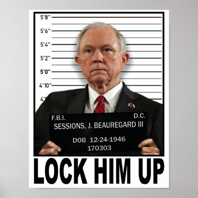 Lock Him Up - Sessions Poster (Front)