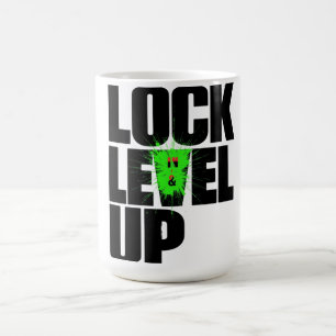 Lock In Level Up Motivation Shirt, Hustle Mindset Coffee Mug