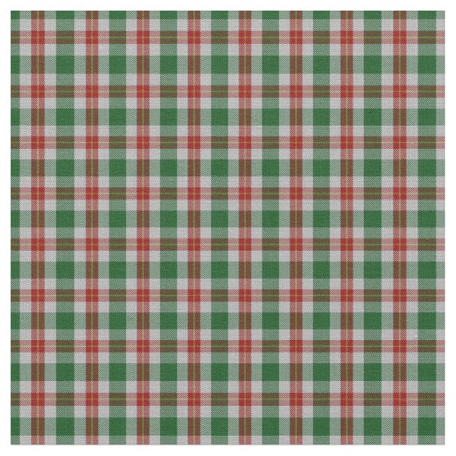 Lock Lomond Scottish Regional Tartan Plaid Fabric (Close Up)
