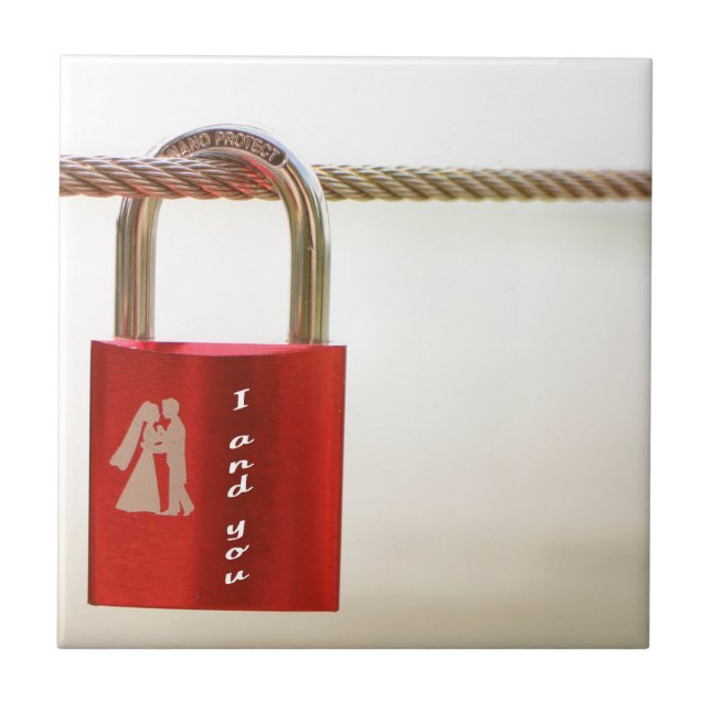 Lock of love tile (Front)