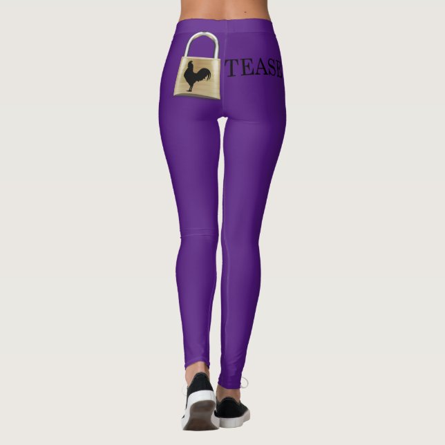 Lock Tease Leggings (Back)