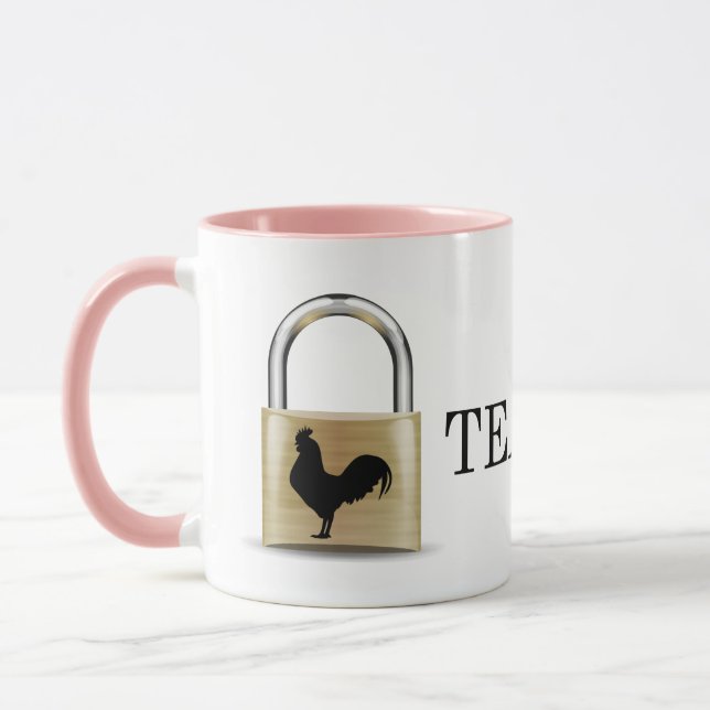 Lock Tease Mug (Left)