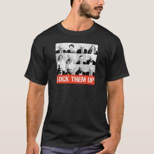 Lock Them Up: Trump Co-Defendant Mugshots T-Shirt