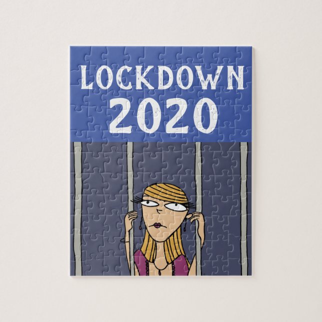 LOCKDOWN 2020 PANDEMIC JIGSAW PUZZLE (Vertical)
