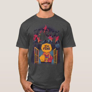 Lockdown Dog Im Fine Home office by Tobe Fonseca T-Shirt