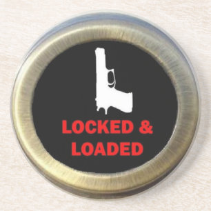 Locked and Loaded Gun Coaster