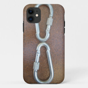 Locked In: Durable Steel Carabiner Lock Design iPhone 11 Case