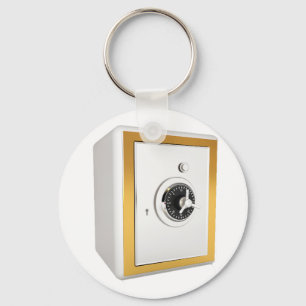 Locked Safe Keychain