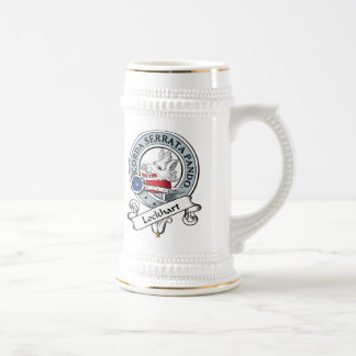 Lockhart Clan Badge Beer Stein