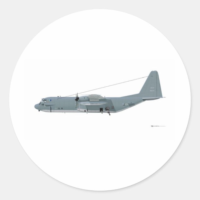 Lockheed AC-130 Spectre Classic Round Sticker (Front)