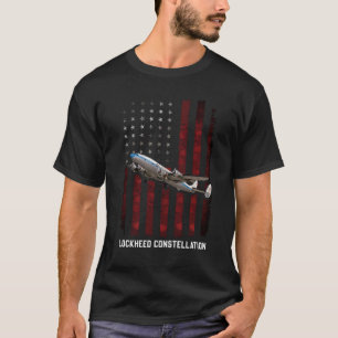 Lockheed constellation plane connie aircraft T-Shirt