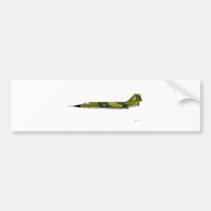 Lockheed F-104 Starfighter Bumper Sticker