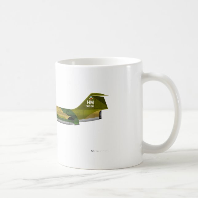 Lockheed F-104 Starfighter Coffee Mug (Right)