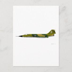 Lockheed F-104 Starfighter Postcard