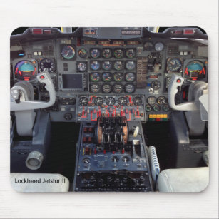Lockheed Jetstar II Instrument Panel and Cockpit Mouse Pad
