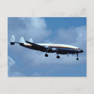 Lockheed L-1049 Super Constellation AMSA Postcard