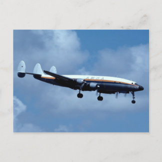 Lockheed L-1049 Super Constellation AMSA Postcard