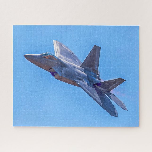 Lockheed Martin F-22A Raptor Jigsaw Puzzle (Horizontal)