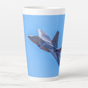 Lockheed Martin F-22A Raptor Latte Mug