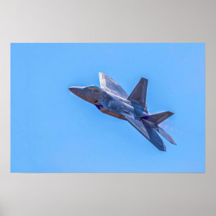 Lockheed Martin F-22A Raptor Poster
