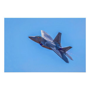 Lockheed Martin F-22A Raptor Poster