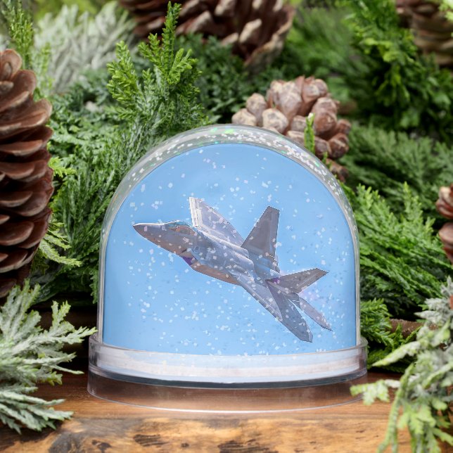 Lockheed Martin F-22A Raptor Snowglobe (Winter)
