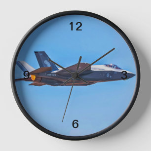 Lockheed Martin F-35A Lightning II Clock